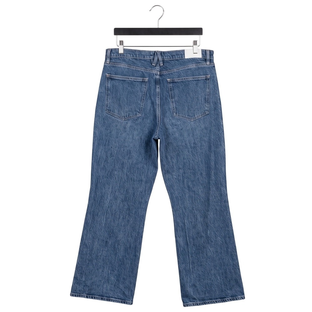 PISTOLA Victory Women Wide Leg Jeans Med Wash Denim sz 32 Minimalist $198 - Picture 4 of 7